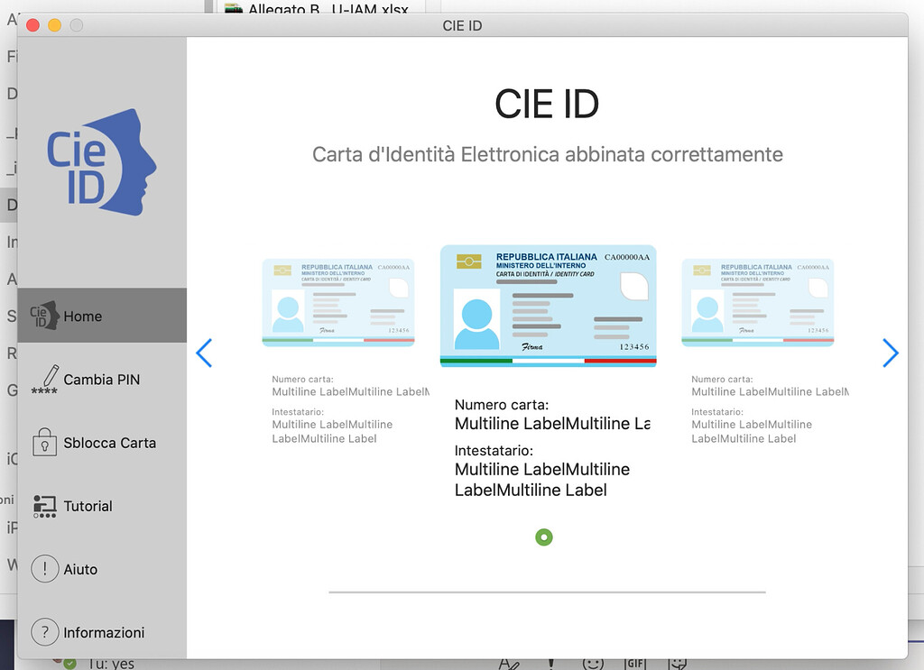 CIE middleware su macOS Monterey 12.1 chip M1 (ARM) e lettore miniLector  AIR NFC v3 - CIE - Forum Italia