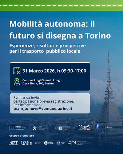 Mobilità autonoma: il futuro si Disegna a Torino